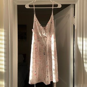 Multicolored cutout romper